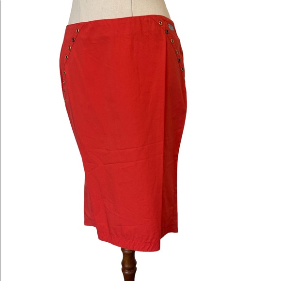 Versace Dresses & Skirts - Versace Skirt with gorgeous detail on the back.